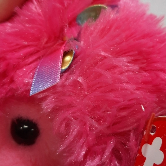 Ty 2003 Beanie Buddies 'Parfum' Poodle Dog - Picture 7 of 12